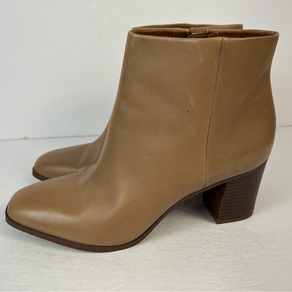 Franco Sarto Tan Ankle Boots 8.5 - Picture 7 of 10